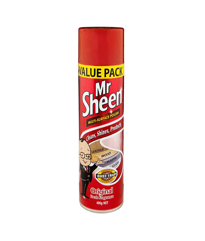 Mr. Sheen Regular Furniture Polish 400g, Pack of 2