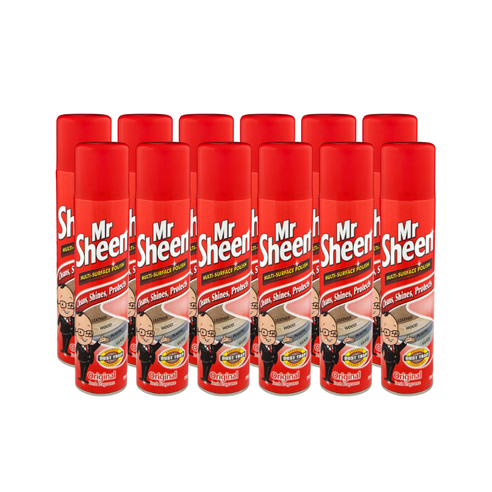 Mr. Sheen Regular Furniture Polish 400g, Pack of 12