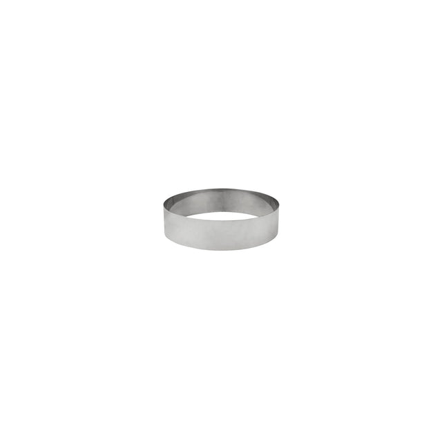 107070 Pujadas Tart Ring Stainless Steel 80x45mm Star Group