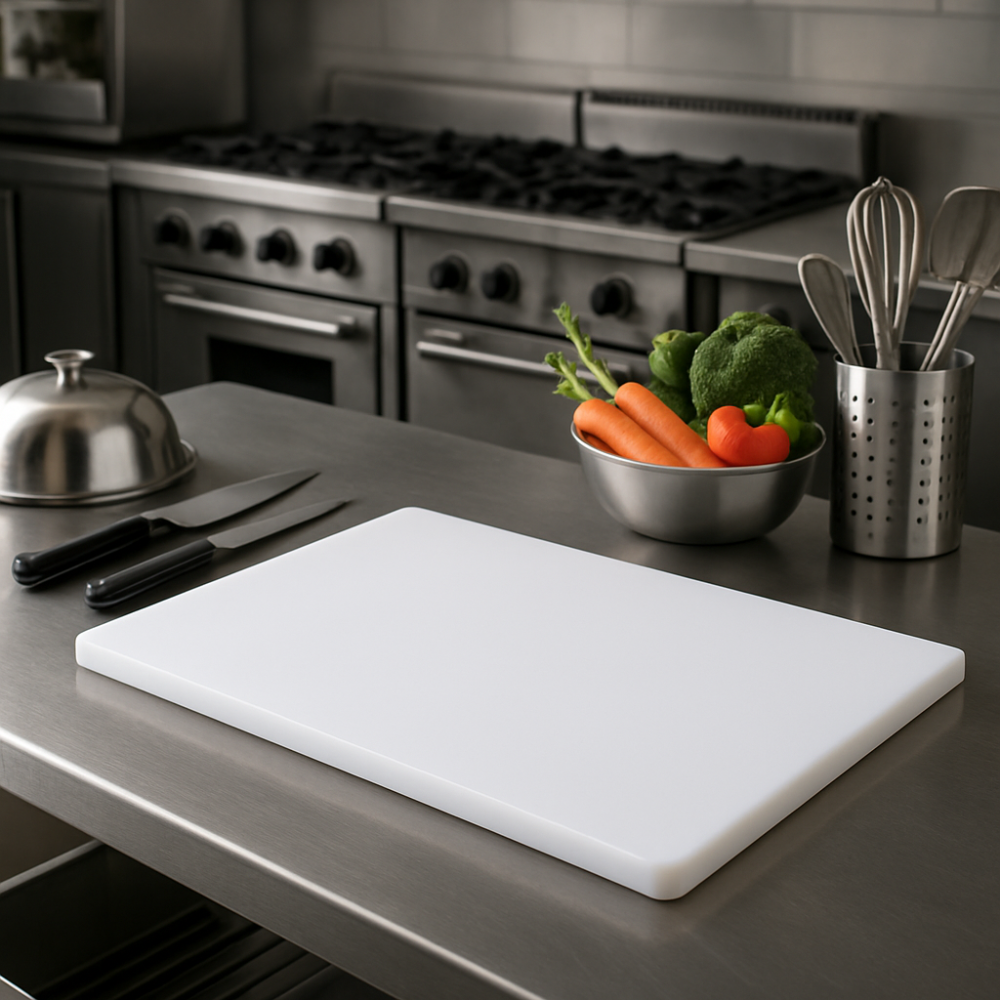 White Chopping Board 500x380x2000mm