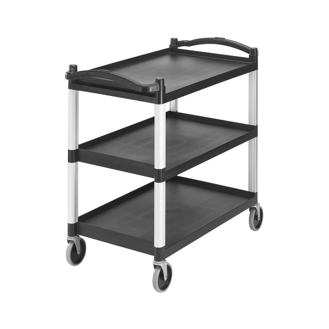 300141 Cambro 3-Tier Open Cart Black 1016x540x950mm Star Group