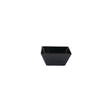 508687 Ryner Square Bowl Black Melamine 180x180x85mm Star Group
