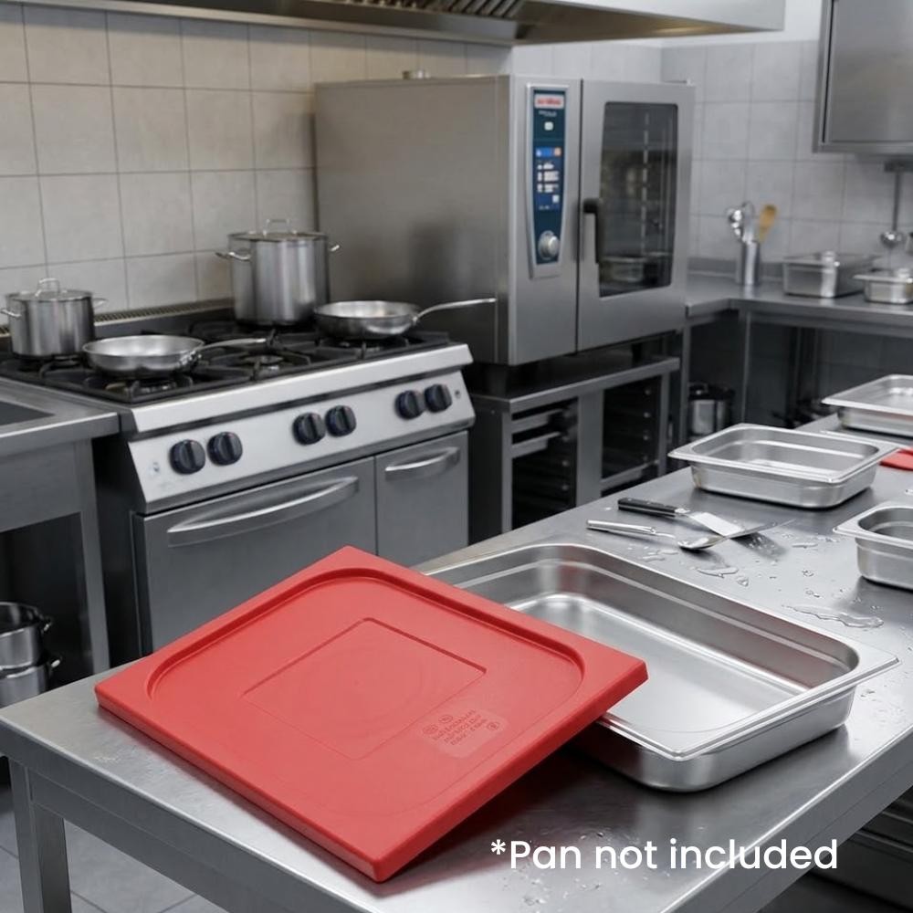 Inox Macel 1/1 Gastronorm Lid Polypropylene 530x315x25mm
