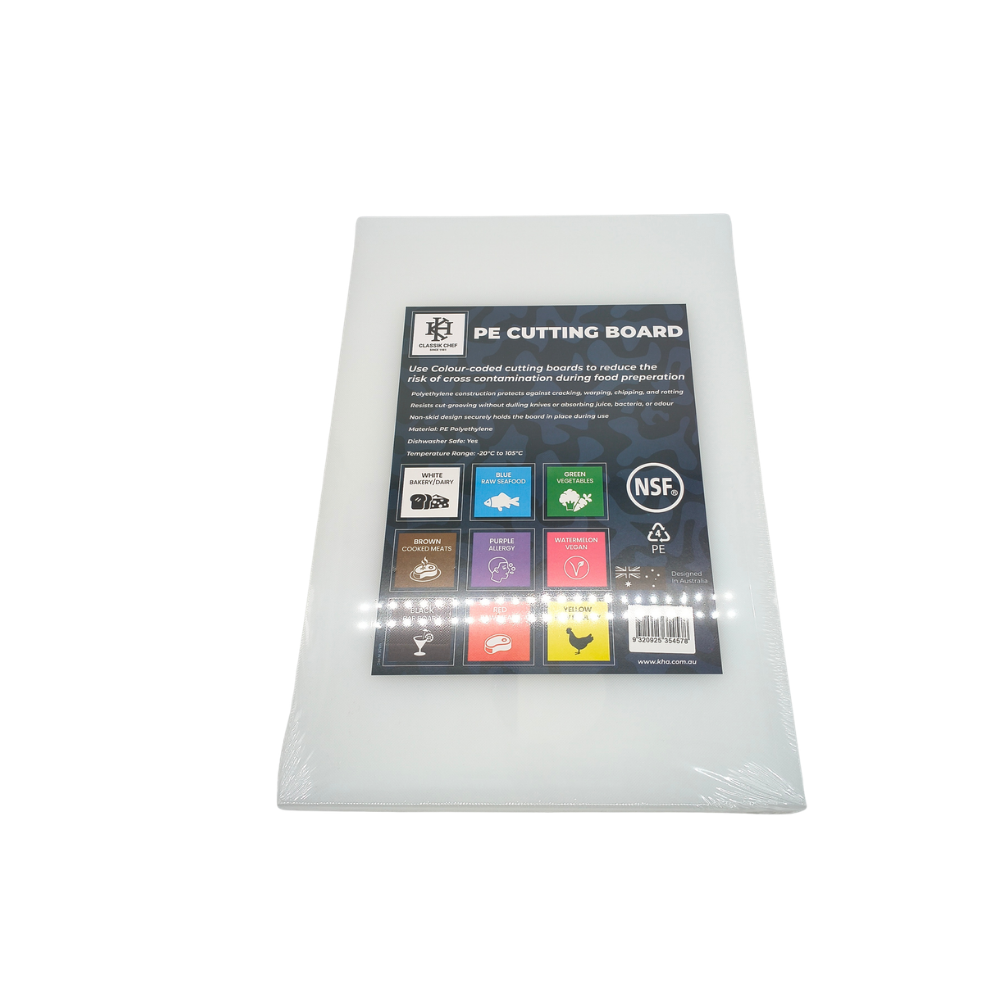 White Chopping Board -300x450x13mm
