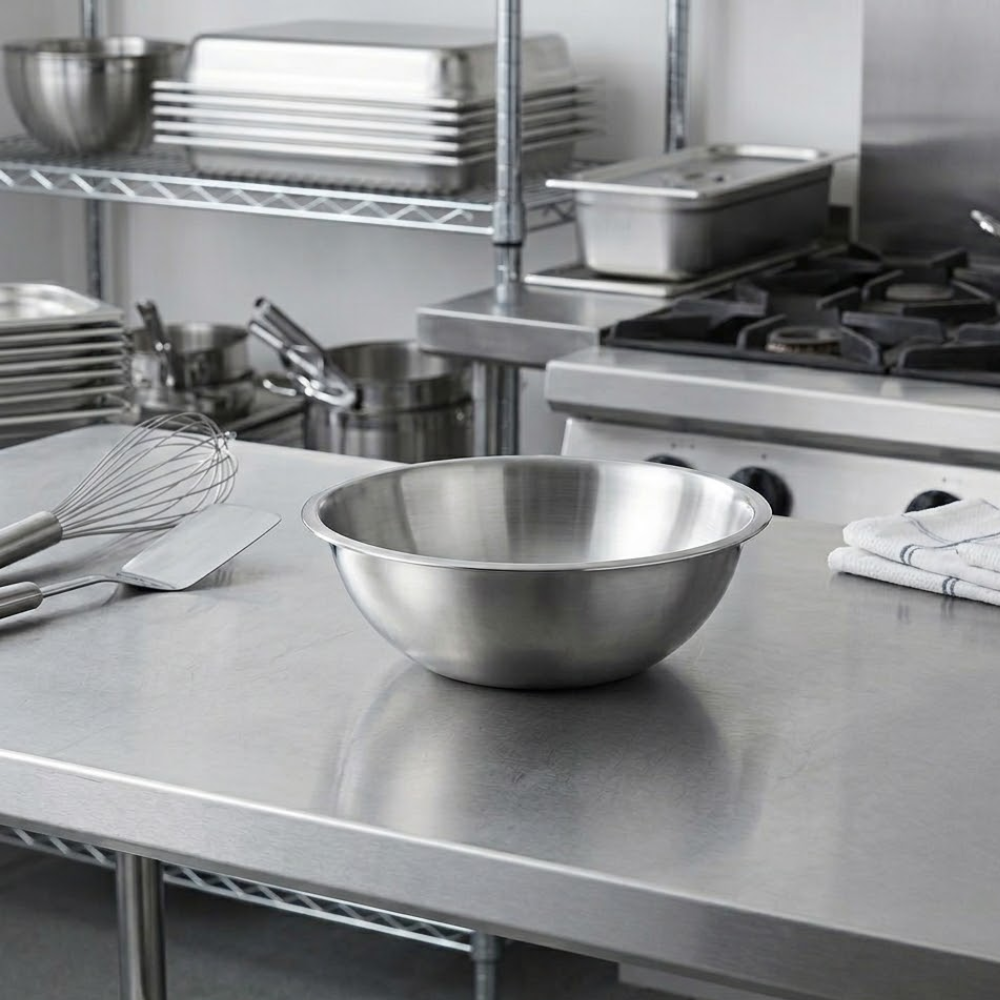 Chef Inox Mixing Bowl Stainless Steel 410x135mm / 10.0Lt, 1 Unit