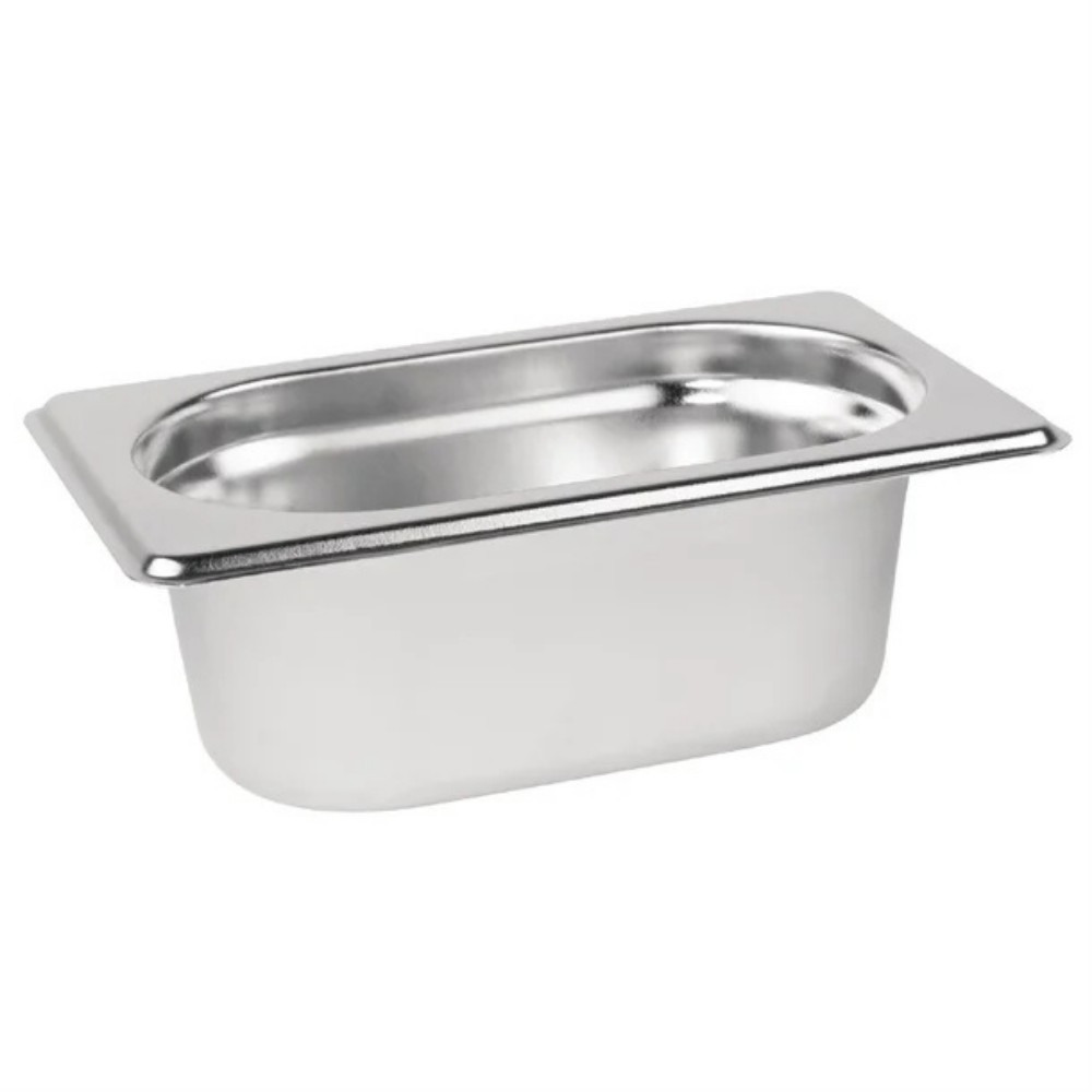 Chef Inox Gastronorm Pan Stainless Steel 1/9 Size 65mm