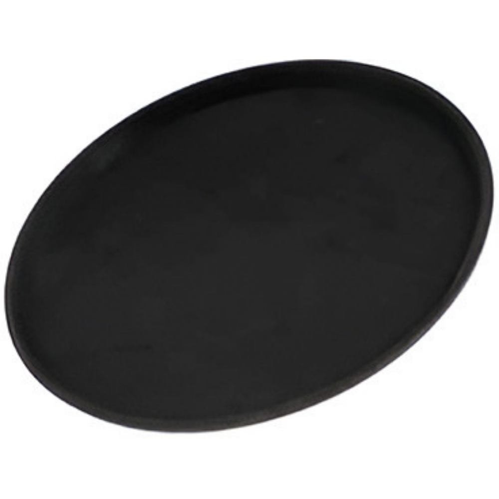 Chef Inox Non-Slip Round Tray Plastic 350mm, 1 Unit