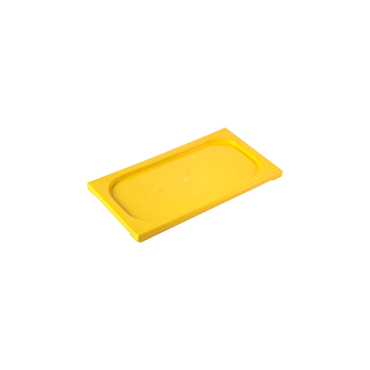 508801 Inox Macel Gastronorm Lid Polypropylene 1/3 Size Yellow 325x176x20mm Star Group