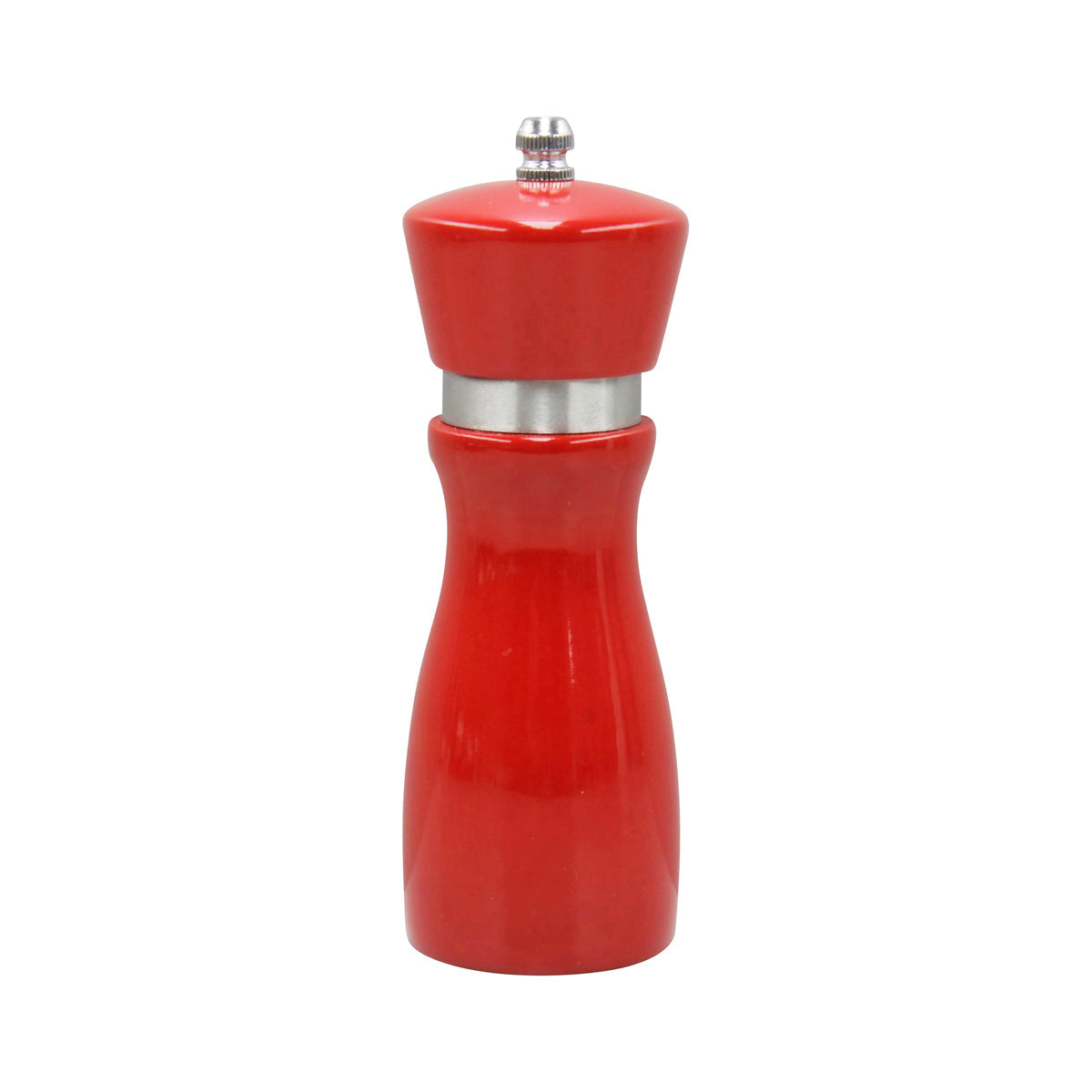 508851 Chef Inox Mondo Salt / Pepper Mill Red Wood 50x155mm Star Group