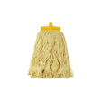 532098 SYR Syrtex Mop Head Looped End with Band Yellow 341g Star Group
