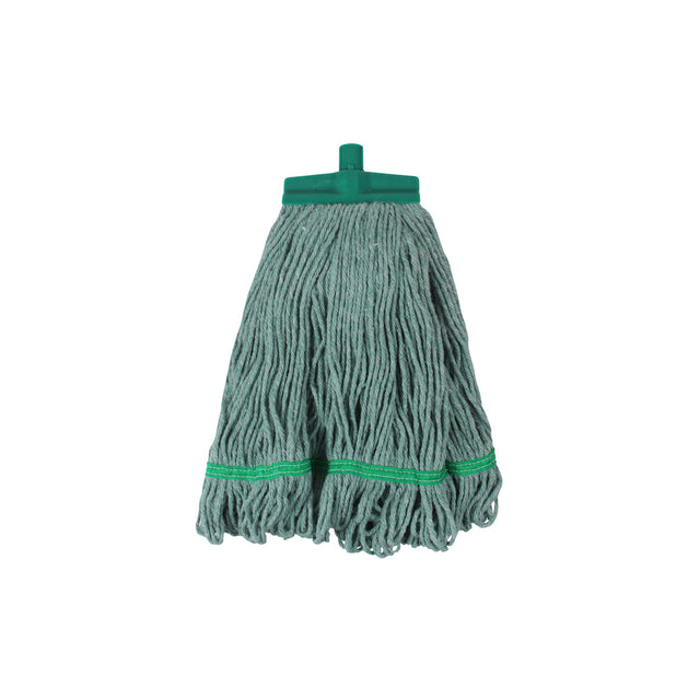 532099 SYR Syrtex Mop Head Looped End with Band Green 341g Star Group