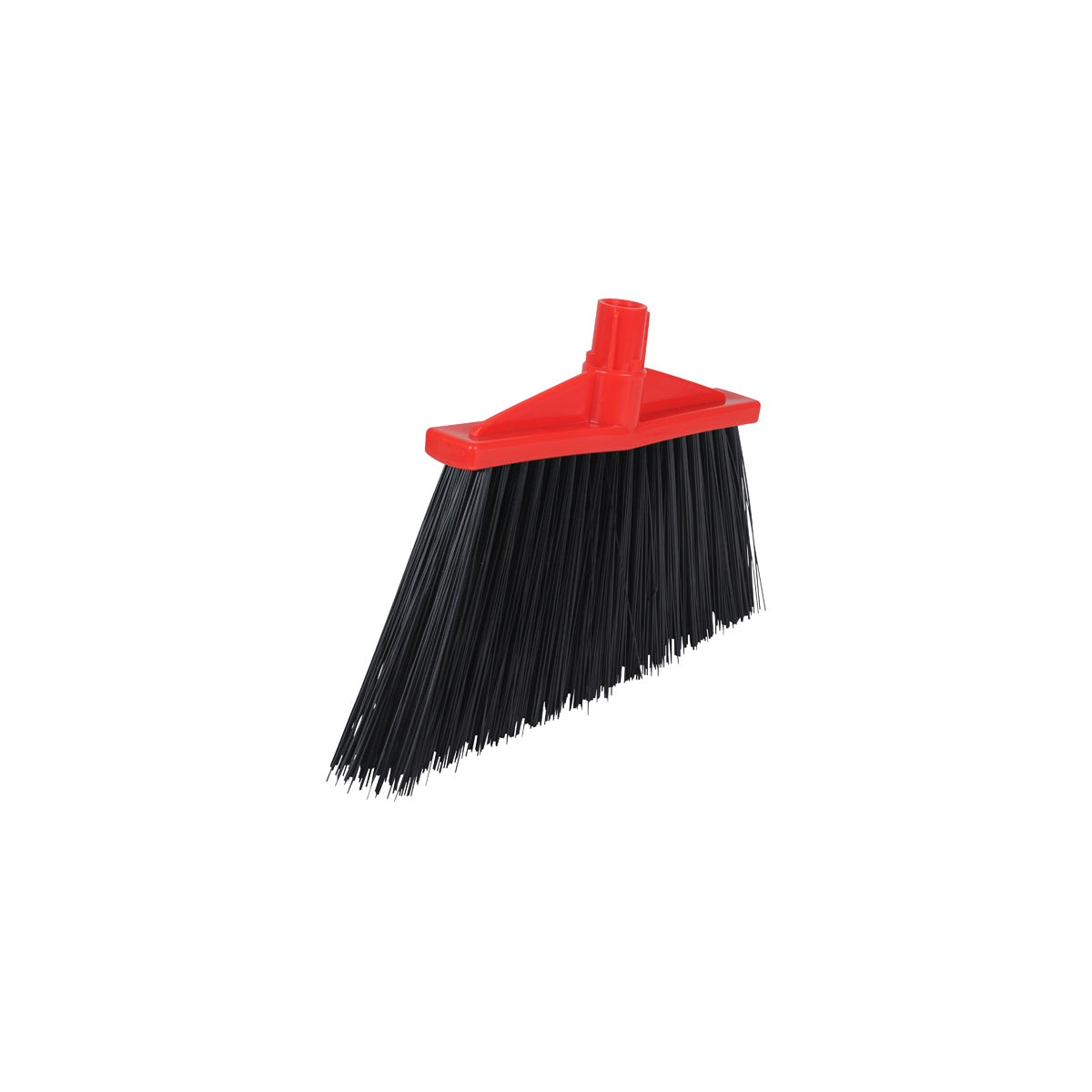 532113 SYR Angle Head Lobby Brush Broom Nylon Bristles Red 300mm Star Group
