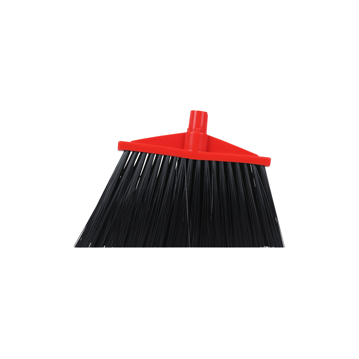 532113 SYR Angle Head Lobby Brush Broom Nylon Bristles Red 300mm Star Group