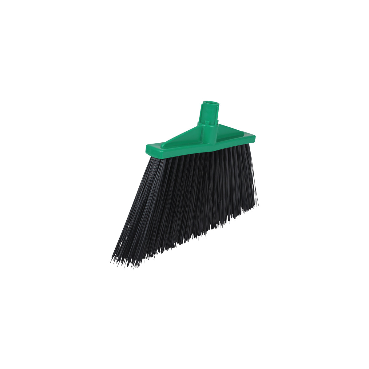 532115 SYR Angle Head Lobby Brush Broom Nylon Bristles Green 300mm Star Group