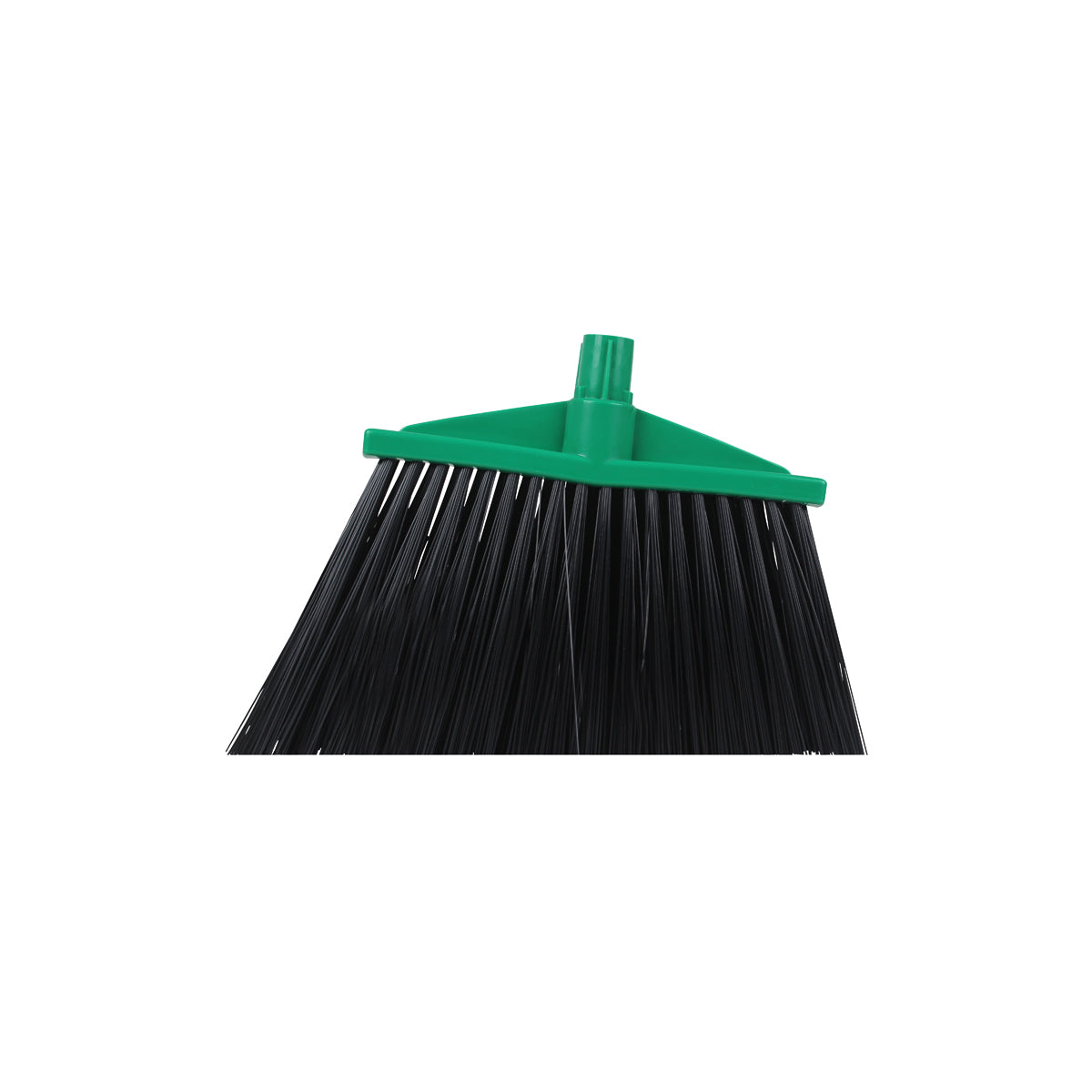 532115 SYR Angle Head Lobby Brush Broom Nylon Bristles Green 300mm Star Group