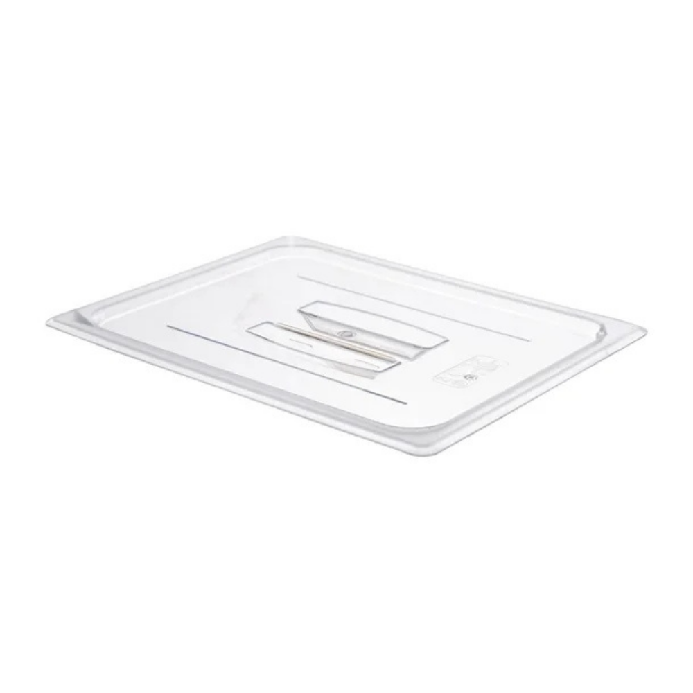 Cambro 1/2 Size Food Pan Cover With Handle Polycarbonate Clear 265x325mm, 1 Unit