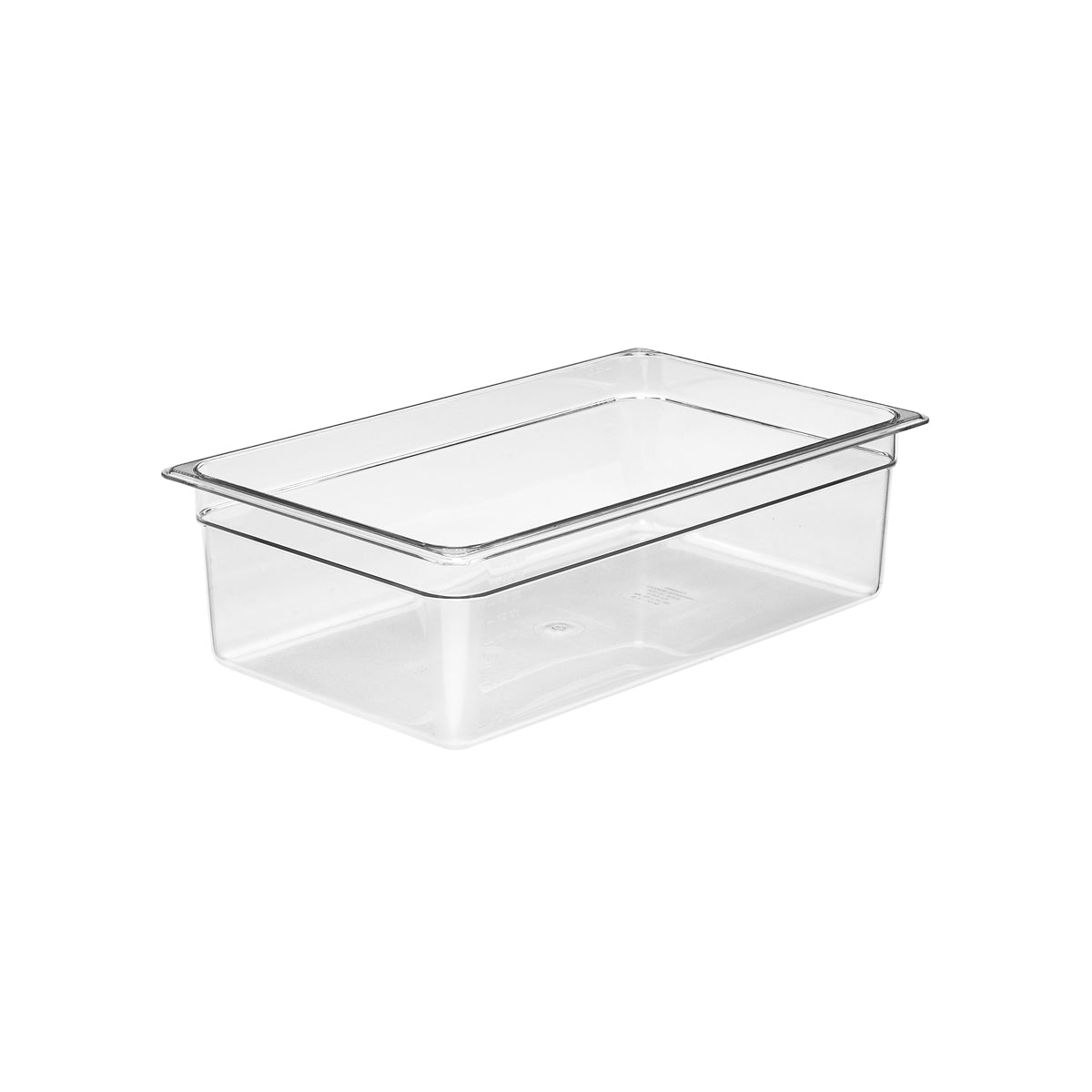 532219 Cambro Cambro 1/1 Size Food Pan Polycarbonate Clear 325x530x150mm 19.5Lt Star Group