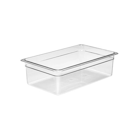532219 Cambro Cambro 1/1 Size Food Pan Polycarbonate Clear 325x530x150mm 19.5Lt Star Group