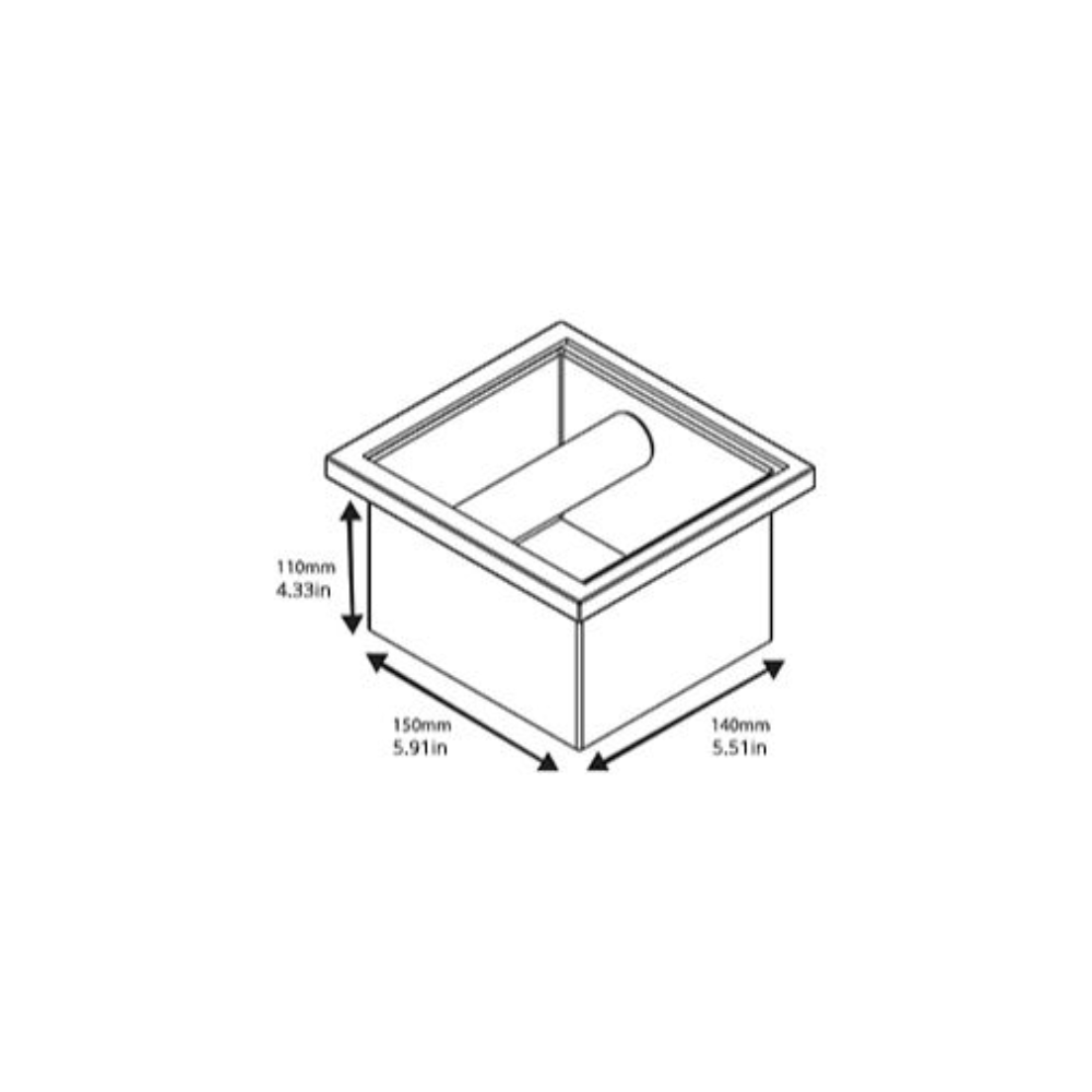 Rhino Coffee Gear Counter-Top Knock Chute