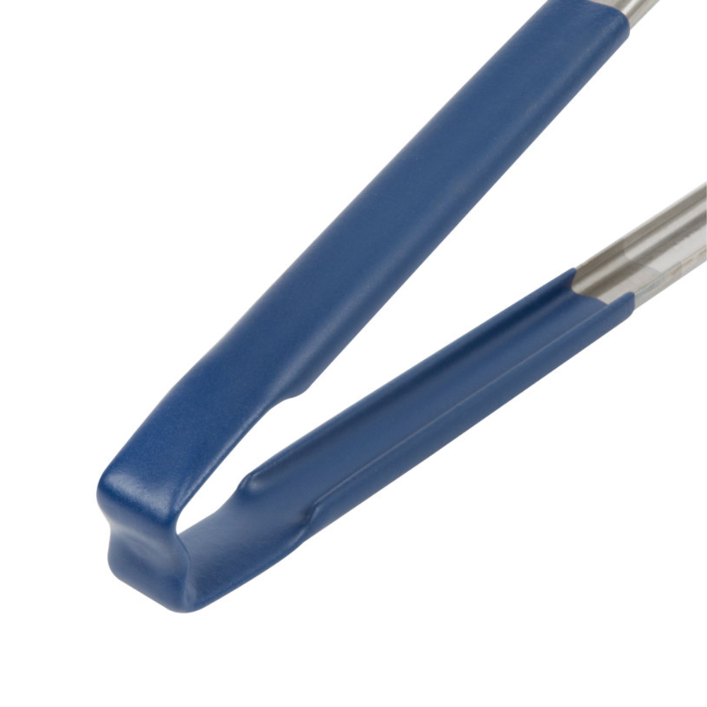 Professional Kitchen Tongs Blue 330mm Stainless Steel
