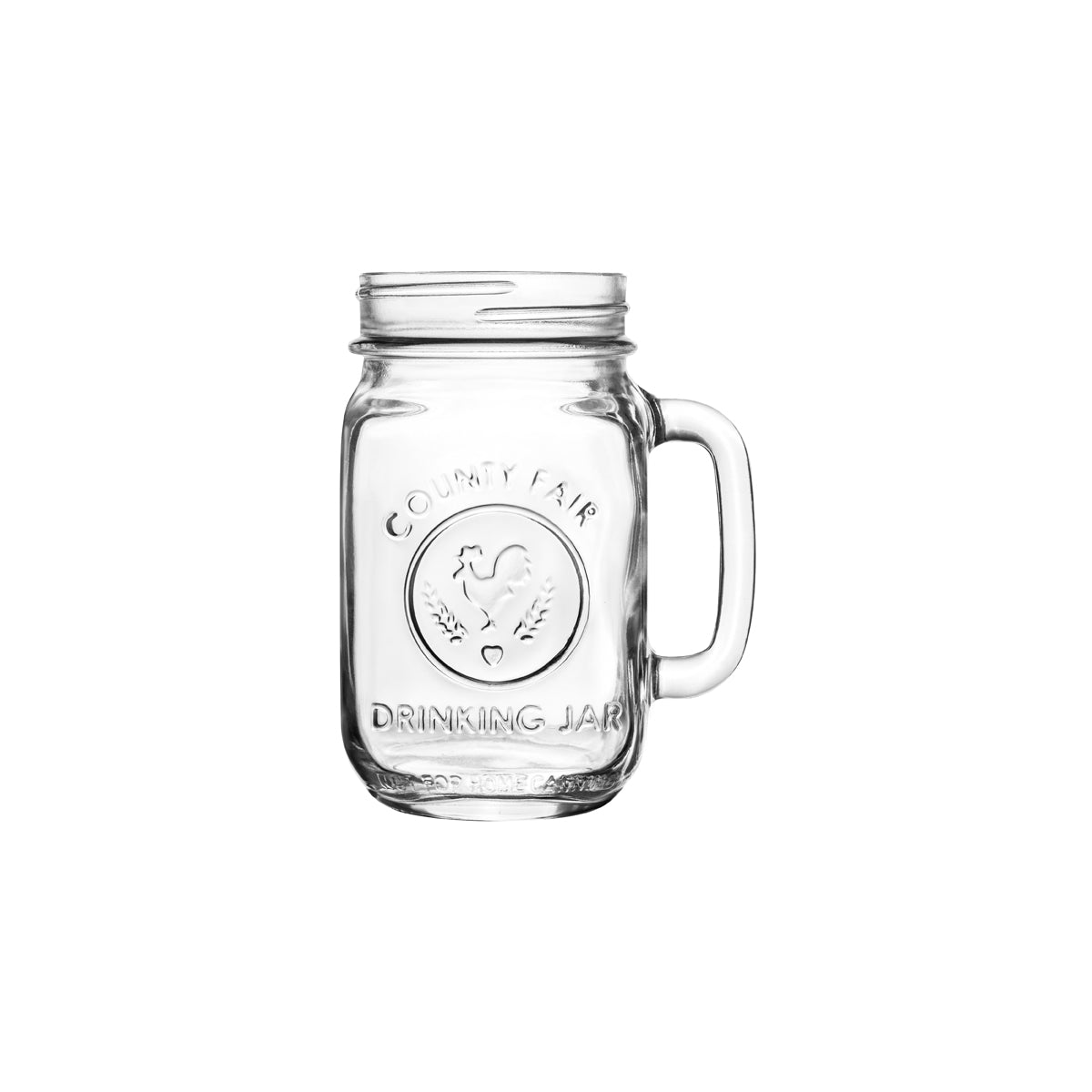 608011 Onis Drinking Jar Embossed 488ml Star Group