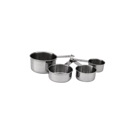 608042 Measuring Cup Set 4pc Stainless Steel Star Group