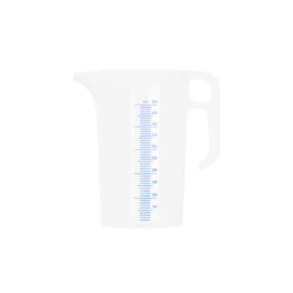 Stackable Measuring Jug Polypropylene with Graduated Markings 0.5Lt, 1 Unit