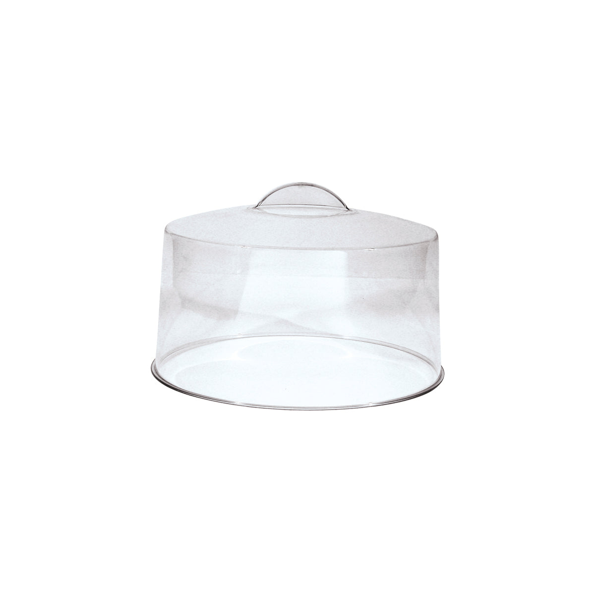 608141 Cake Cover with Moulded Handle SAN 300x150mm Star Group