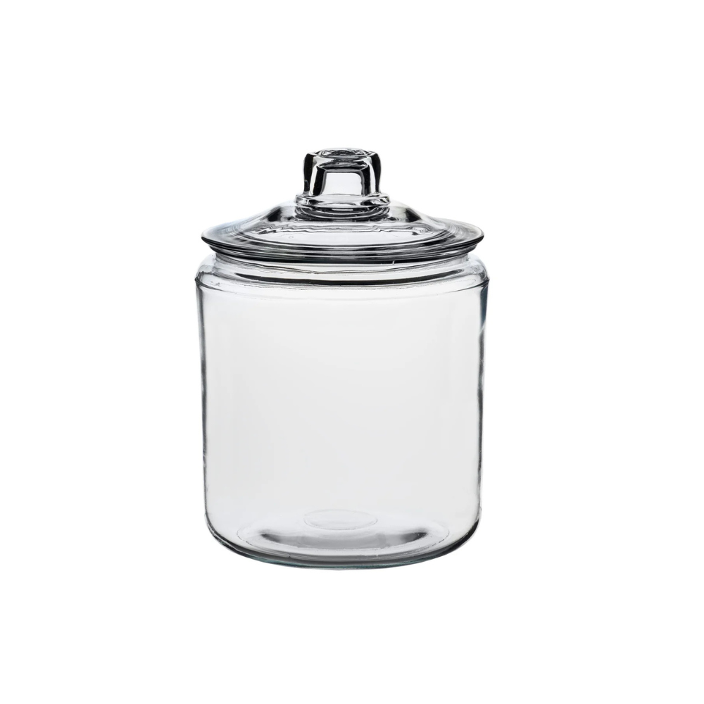 Heritage Jar W/ Glass Lid