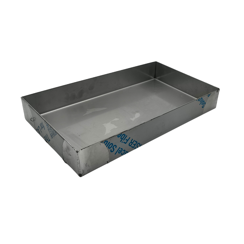 Stainless Steel 1.5mm Baking Tray - 4 sided