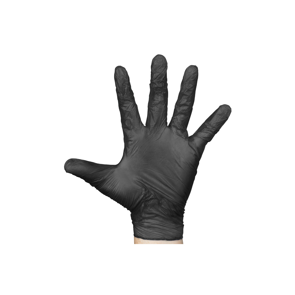 700891 Breeze Vinyl Gloves Powdered Free Black Medium Star Group