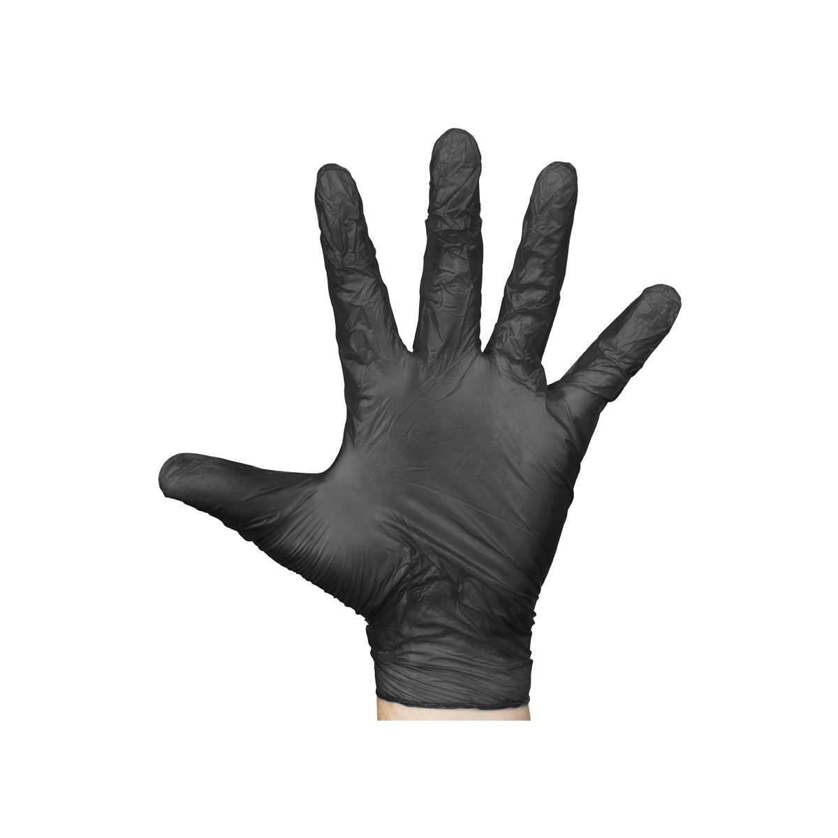 700892 Breeze Vinyl Gloves Powdered Free Black Large Star Group