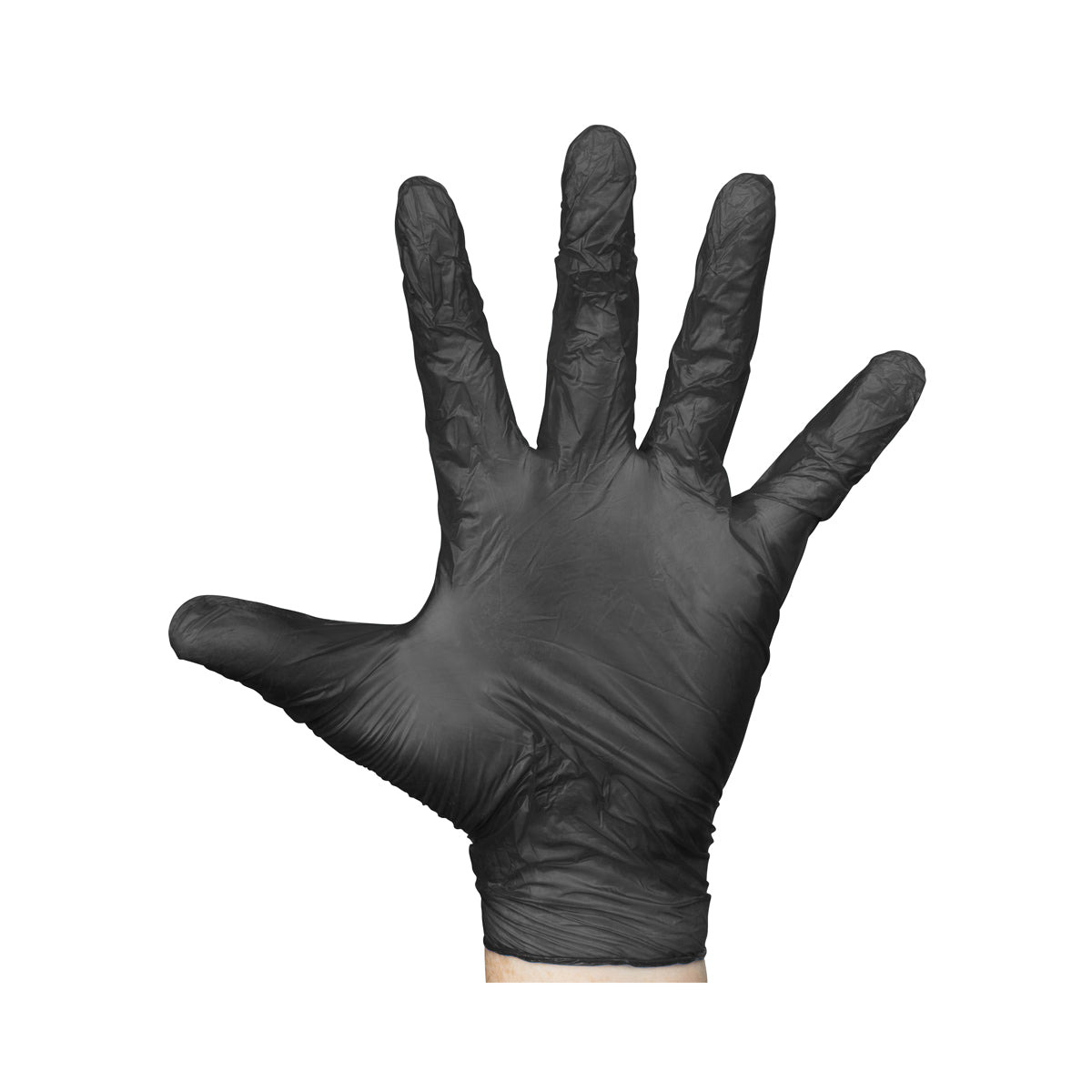 700893 Breeze Vinyl Gloves Powdered Free Black X-Large Star Group