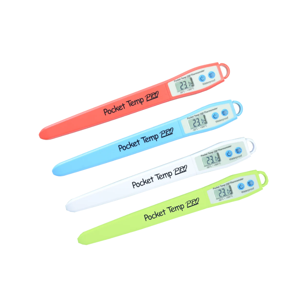 Pocket Temp Pro Thermometer Blue
