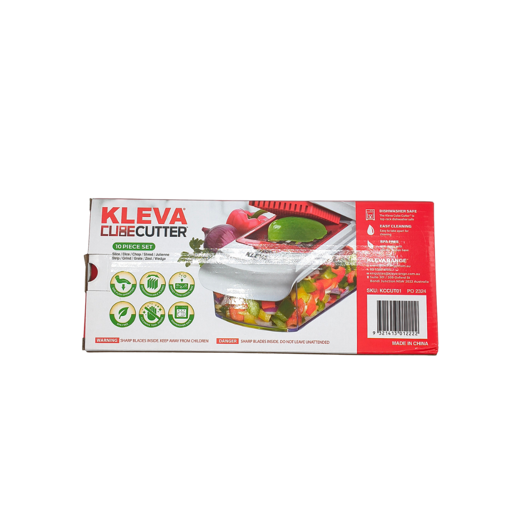 Kleva Cube Cutter 10 Piece Set