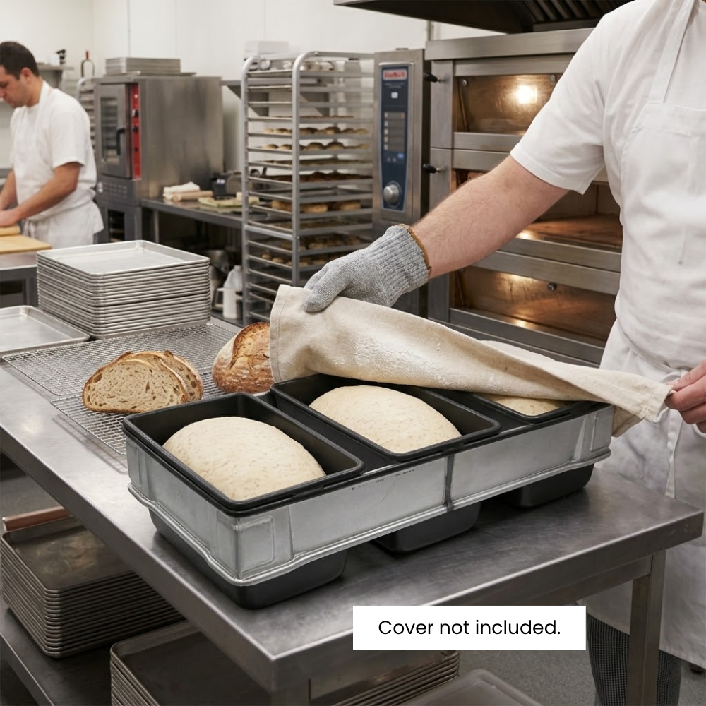 340Gm Bread Pan Set/3 Teflon