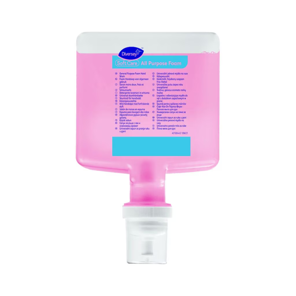 1.3L Soft Care All Purpose Foam Handwash - 4/Pack