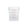 790023 Cambro CamSquare Storage Container Polycarbonate Clear 215x215x230mm / 7.6Lt Star Group