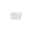 790047 Cambro CamSquare Storage Container Polypropylene Translucent 185x185x100mm / 1.9Lt Star Group