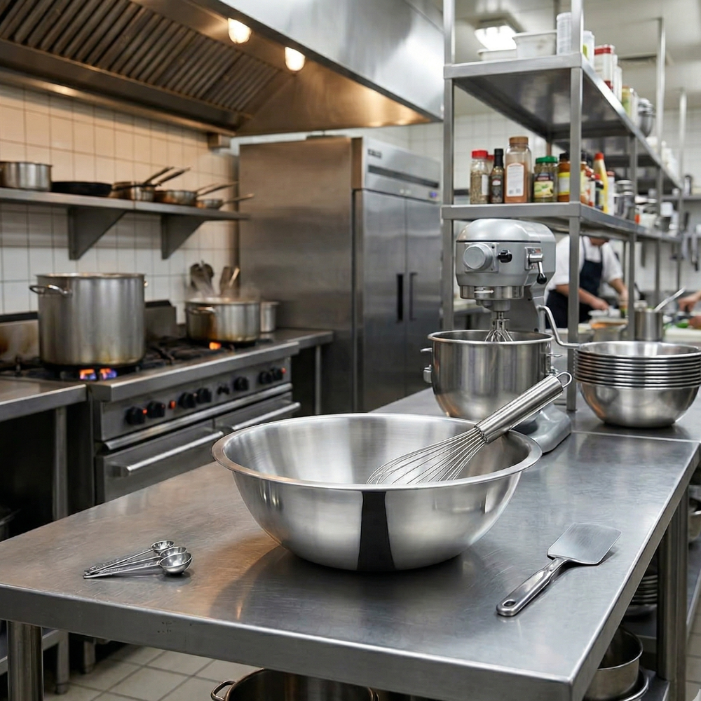 Chef Inox Mixing Bowl Stainless Steel 470x150mm / 17.0Lt