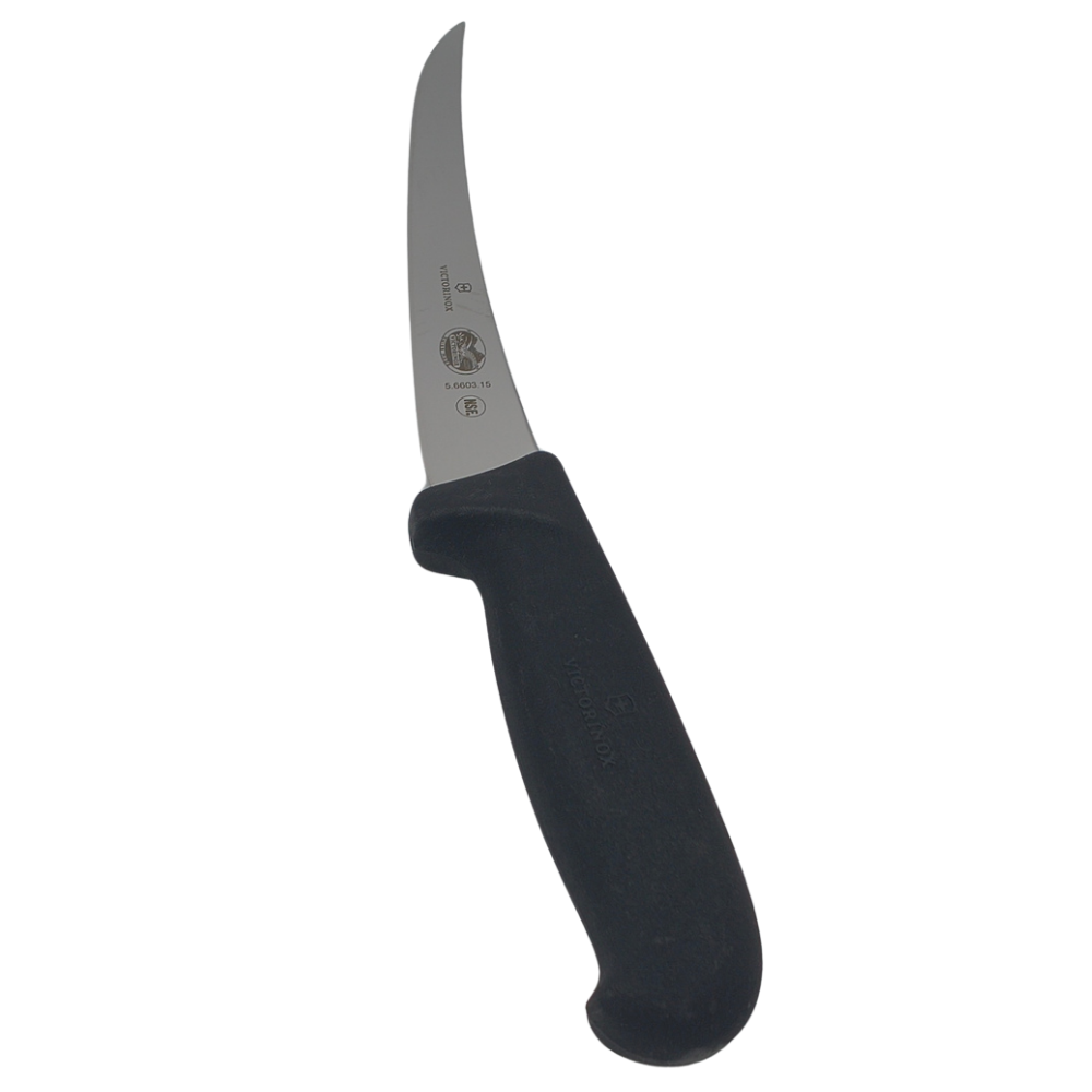 Victorinox Fibrox Boning Knife Curved Blade 15cm