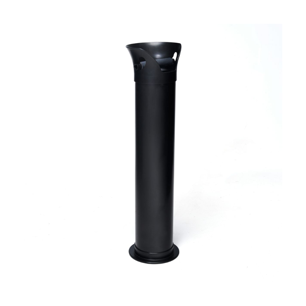 Large Commercial Coffee Knock Tube - Black