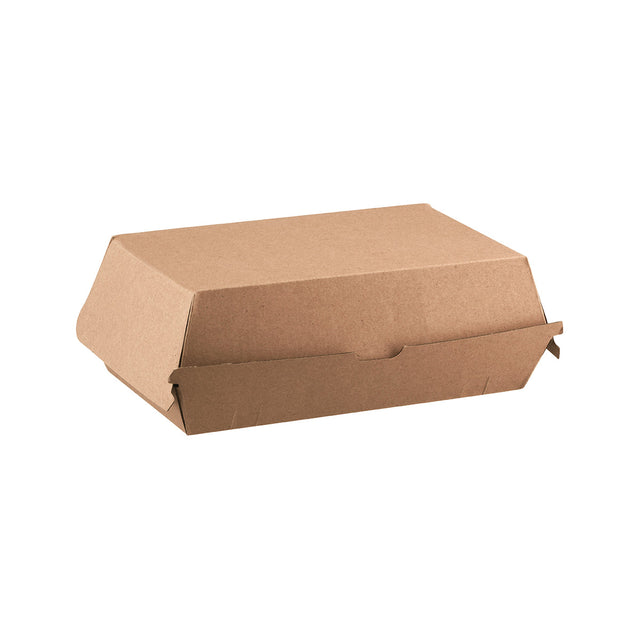 801016 Large High Snack Box Corrugated Board Kraft 205x106x95mm Star Group