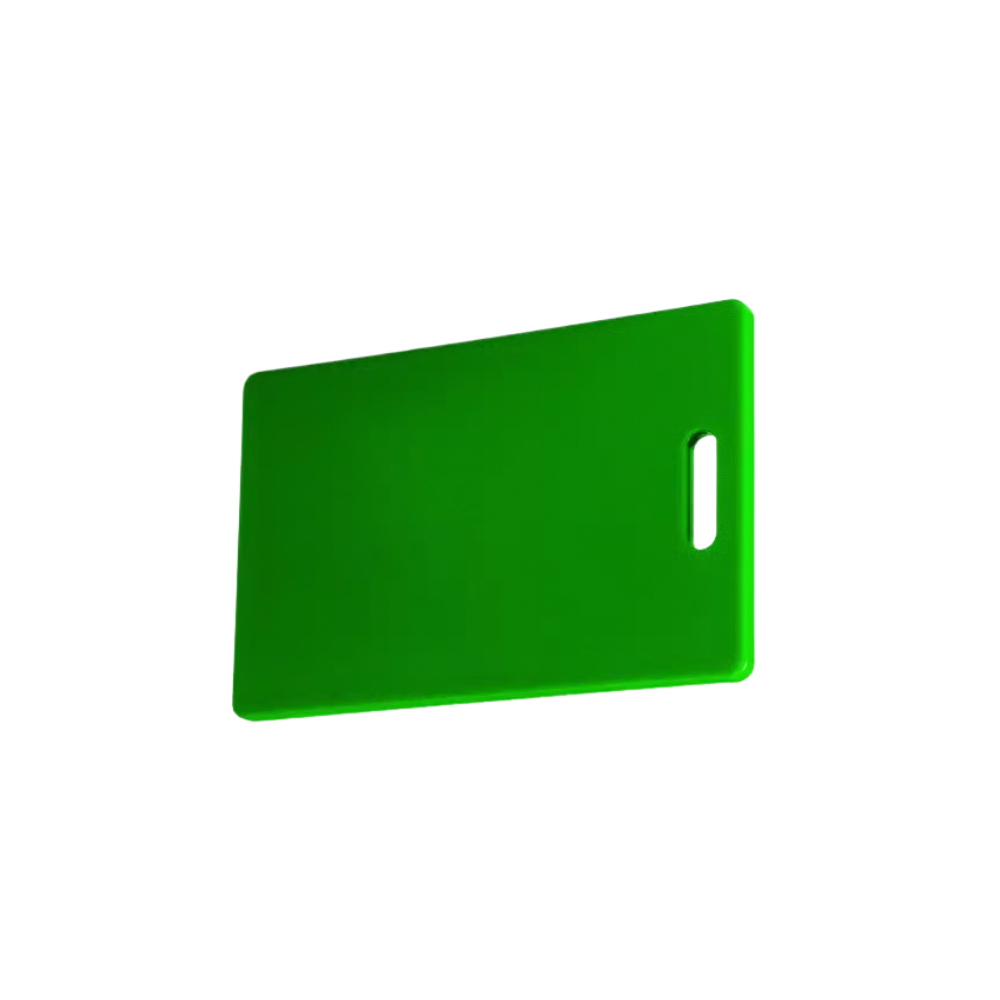 Polyethylene Cutting Board Green 205x300x13mm HACCP
