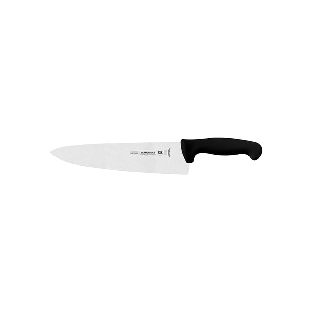 802049 Tramontina Professional Master Black Chef's Knife Extra Wide with Straight Edge 250mm  Star Group