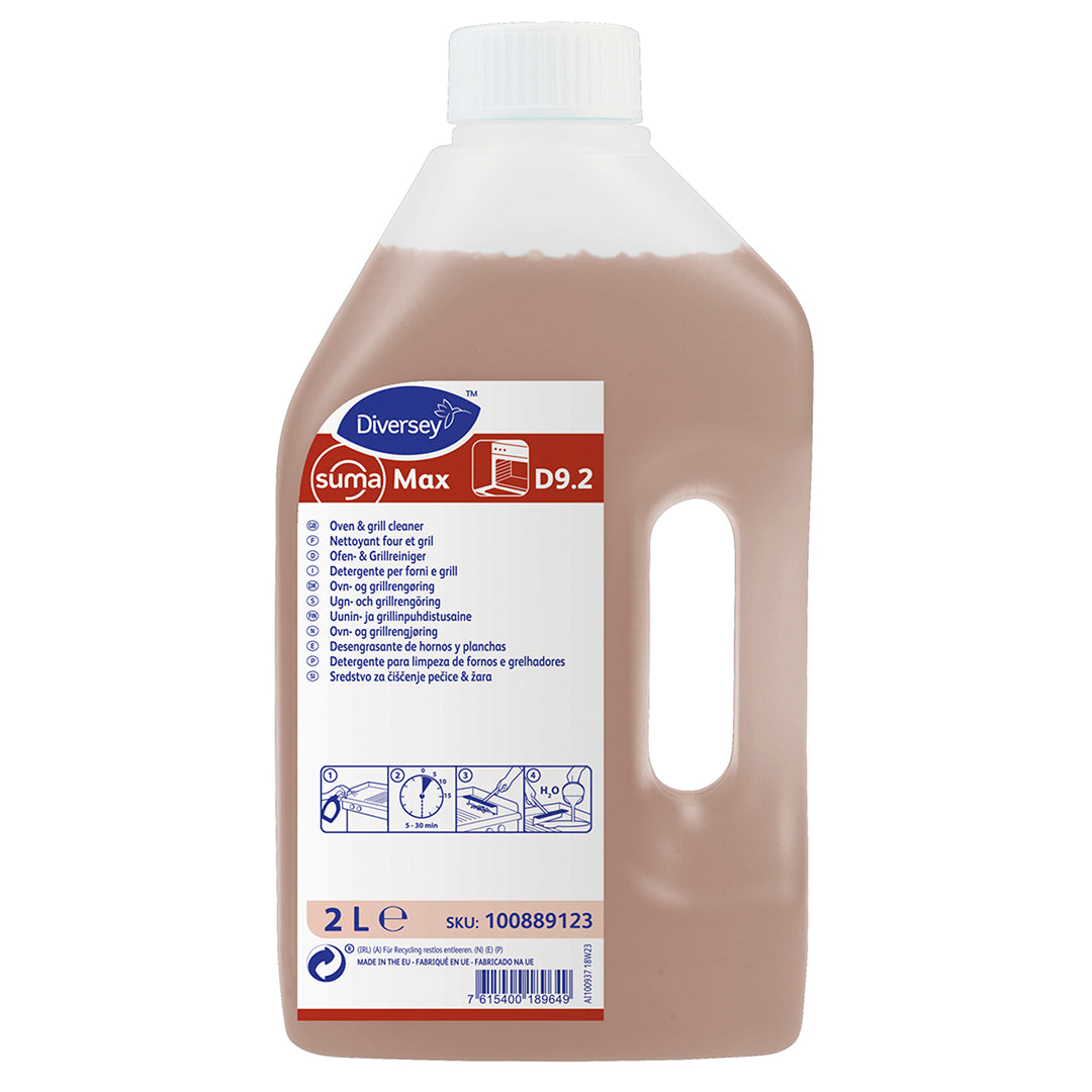 Suma Max D9.2 Oven Cleaner Liquid 2Ltr