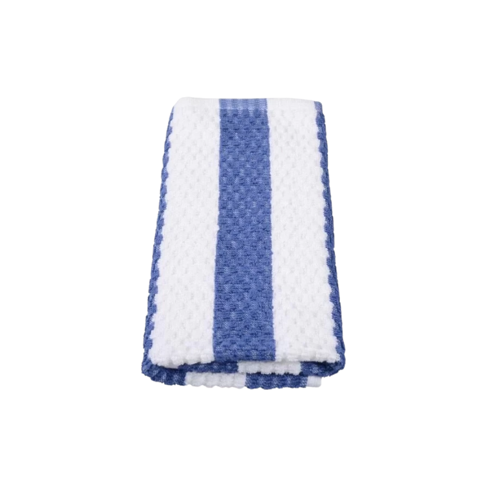 Towelling Swab Blue/White