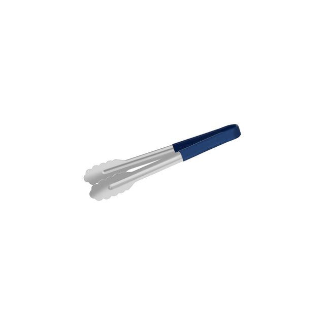 107102 Chef Inox Utility Tong with Blue PVC Handle 300mm Star Group