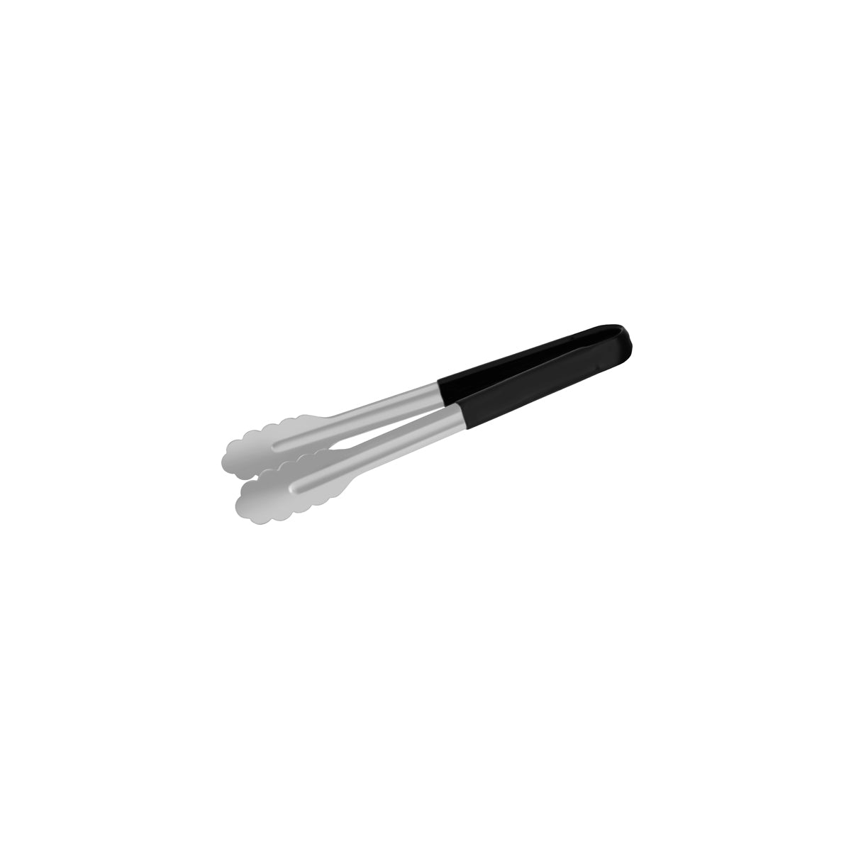 107106 Chef Inox Utility Tong with Black PVC Handle 300mm Star Group