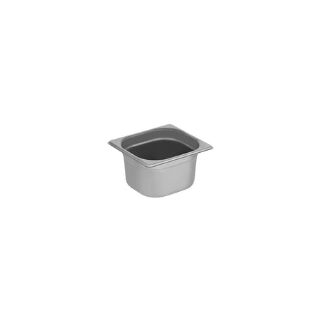 109015 Chef Inox Gastronorm Pan 1/6 Size 176x162x100mm / 1.5Lt  Star Group